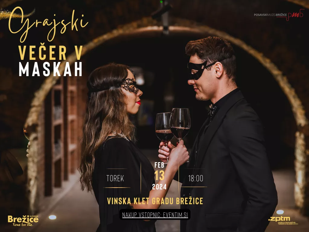 Pustni čas v destinaciji Brežice