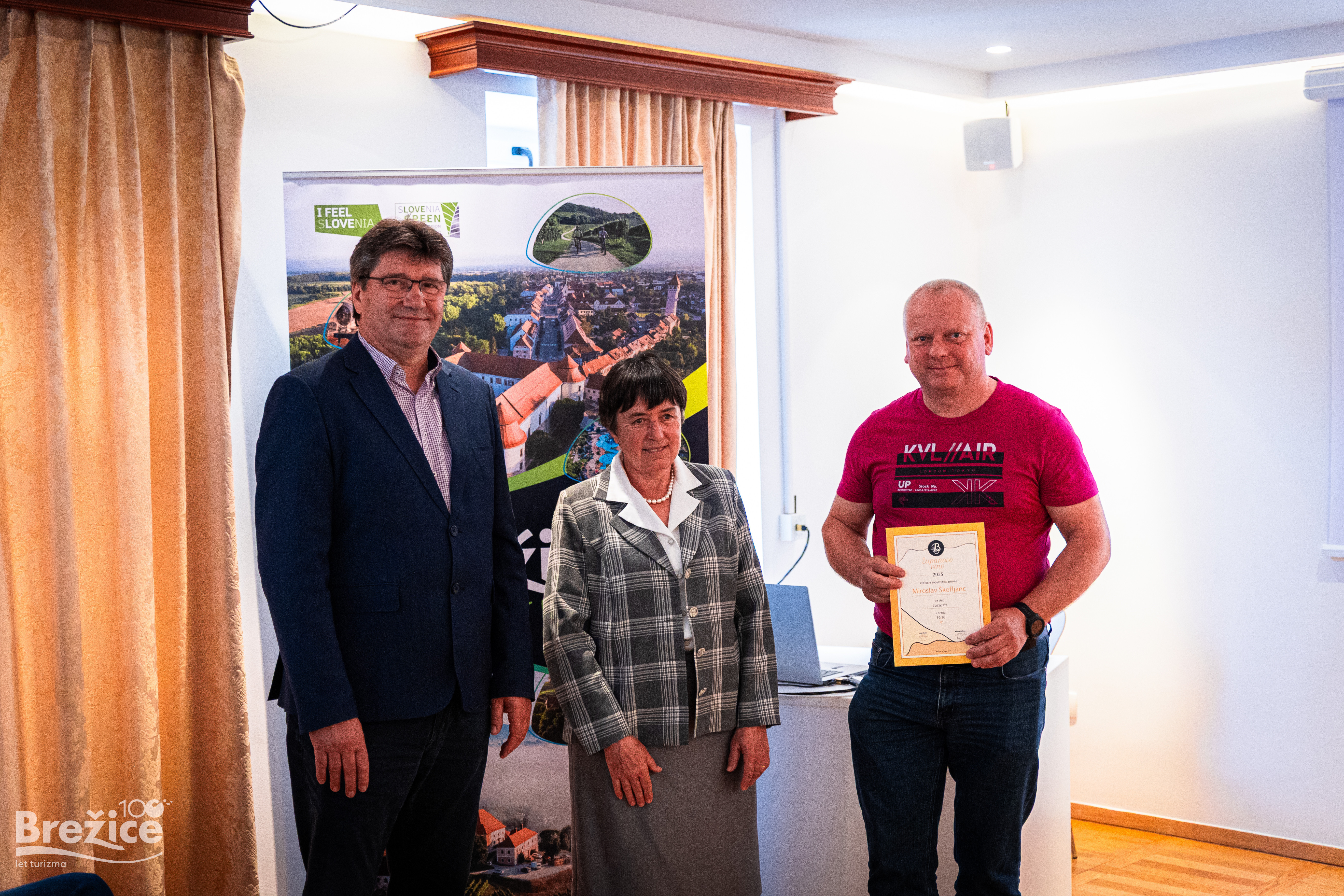 Razglasitev rezultatov izbora Županovo vino 2025 v Brežicah