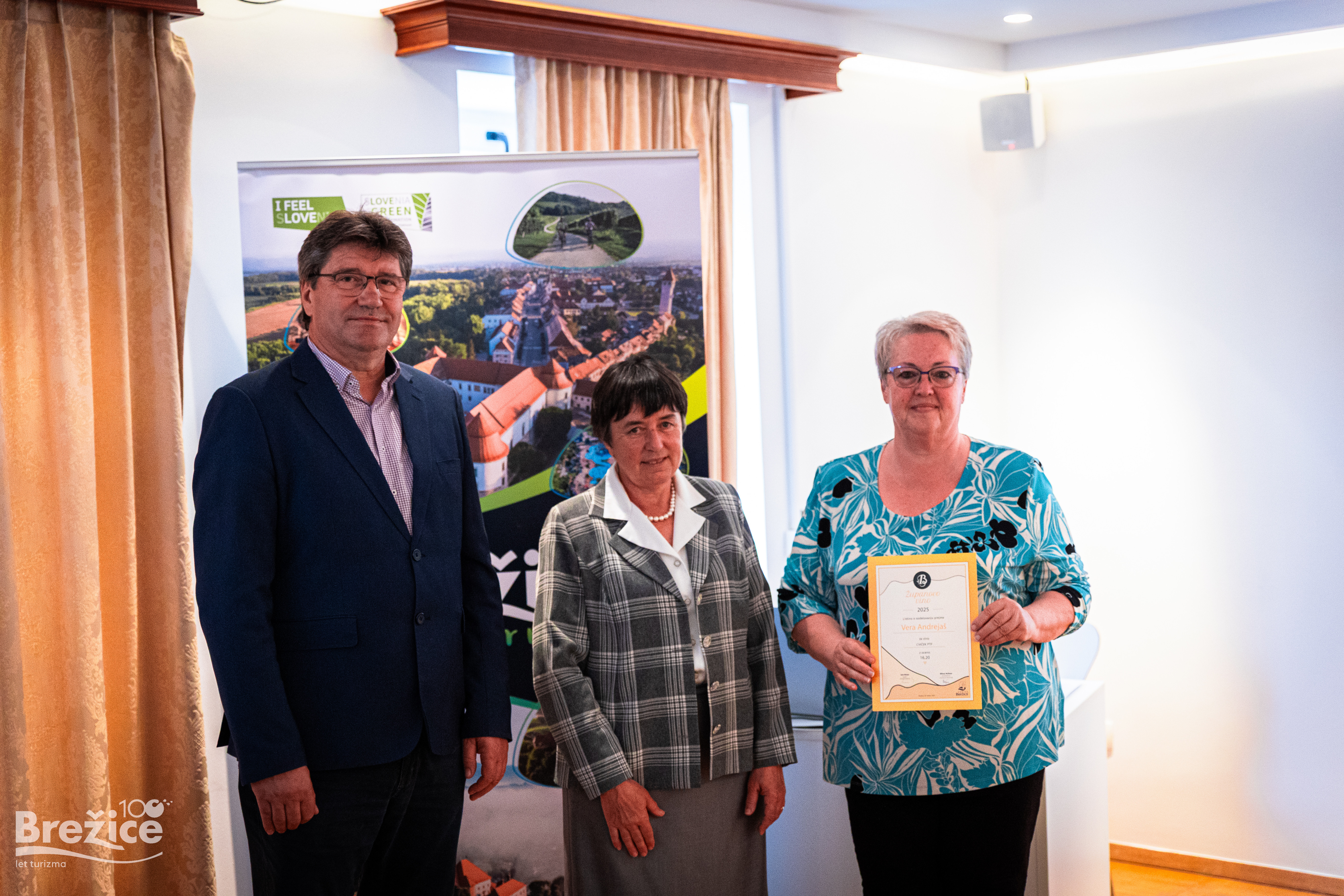 Razglasitev rezultatov izbora Županovo vino 2025 v Brežicah