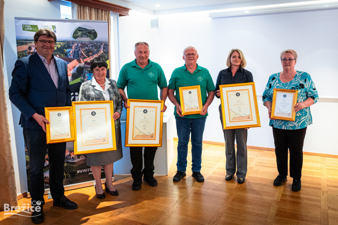 Razglasitev rezultatov izbora Županovo vino 2025 v Brežicah