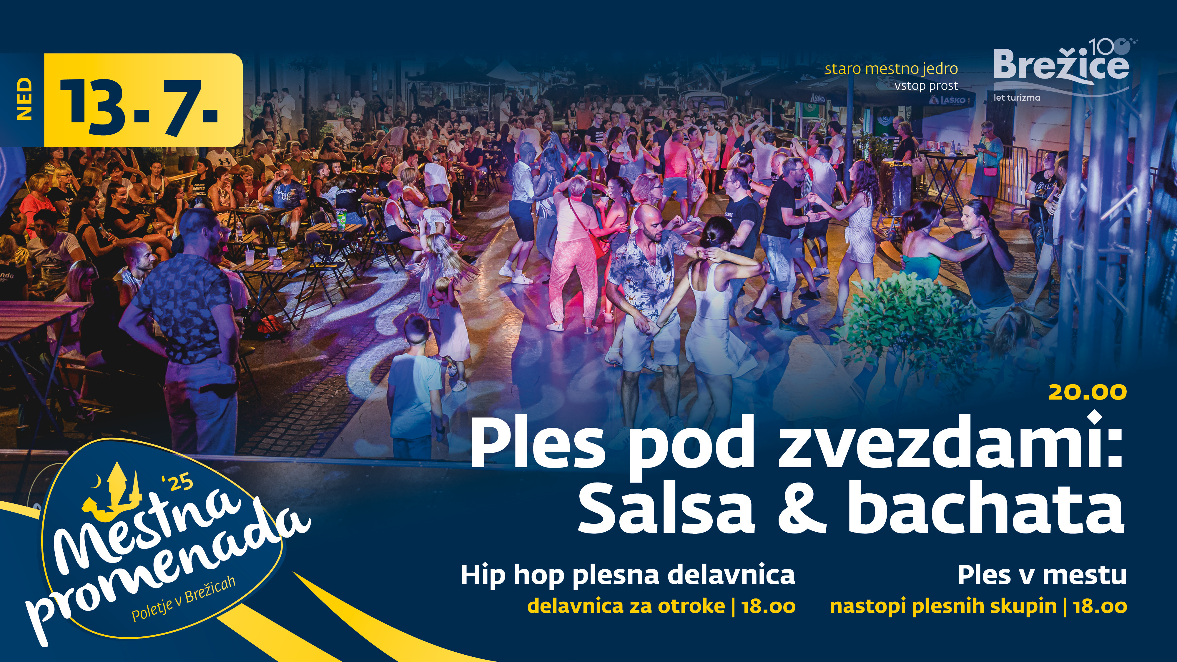 Salsa & Bachata: utrip plesišča v središču Brežic