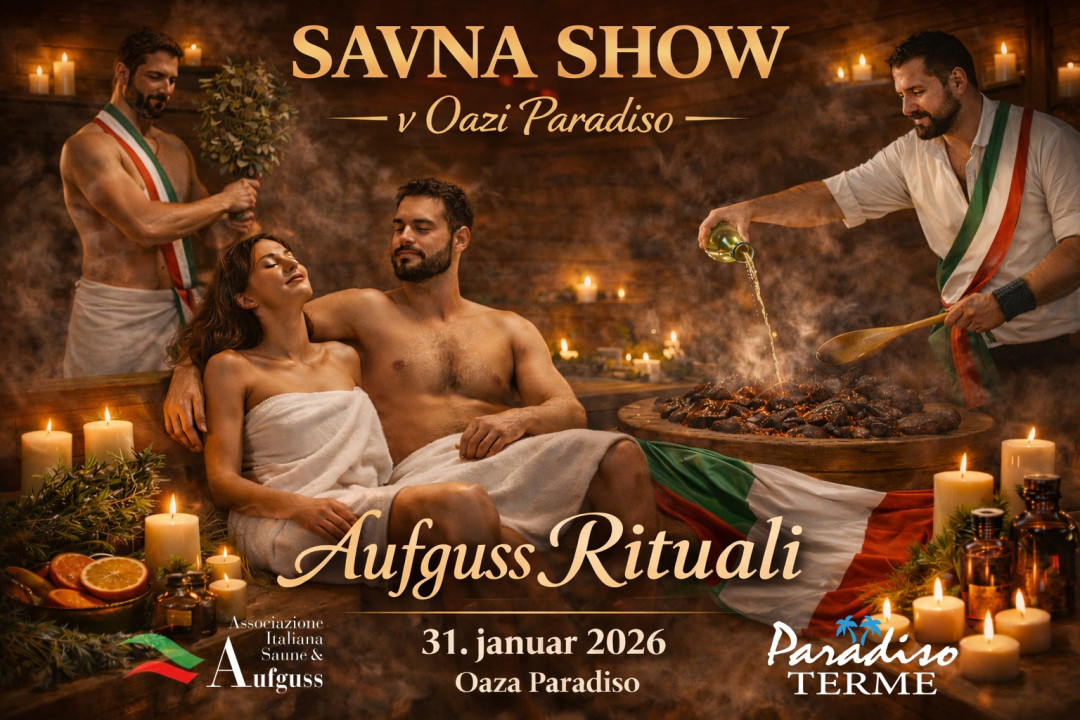 Savna show v Oazi Paradiso