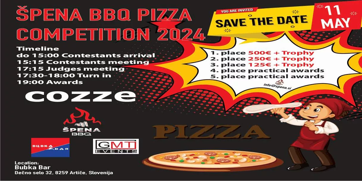 Špena BBQ pizza competition