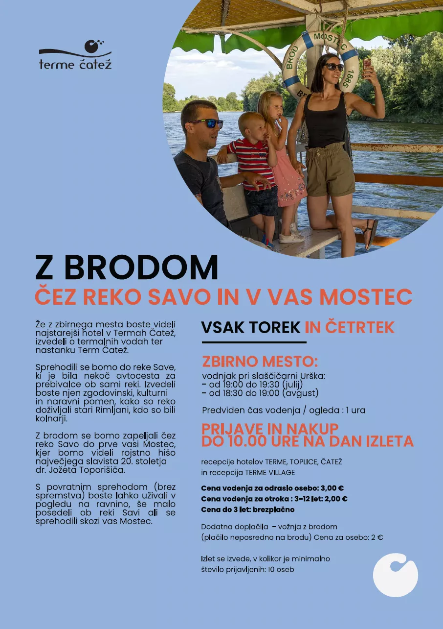 Terme Čatež izleti v poletju 2023