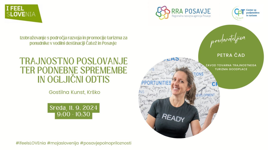 Trajnostno poslovanje ter podnebne spremembe in ogljični odtis