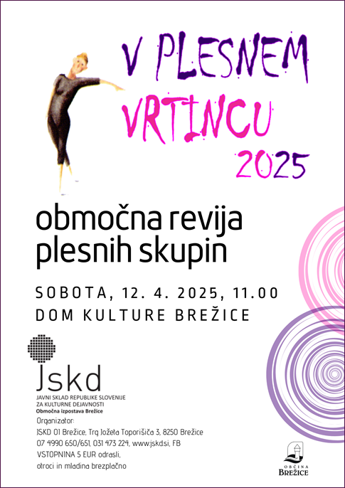 V plesnem vrtincu - območna revija plesnih skupin