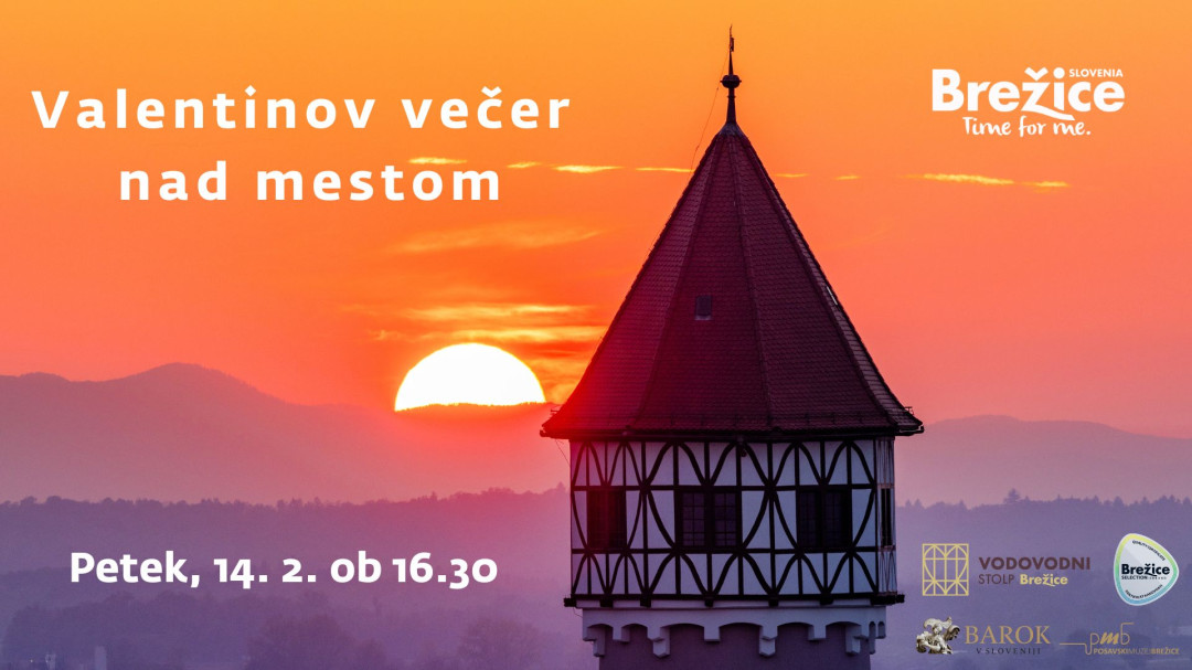 Valentinov večer nad mestom