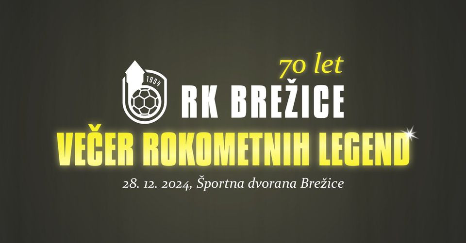 Večer rokometnih legend