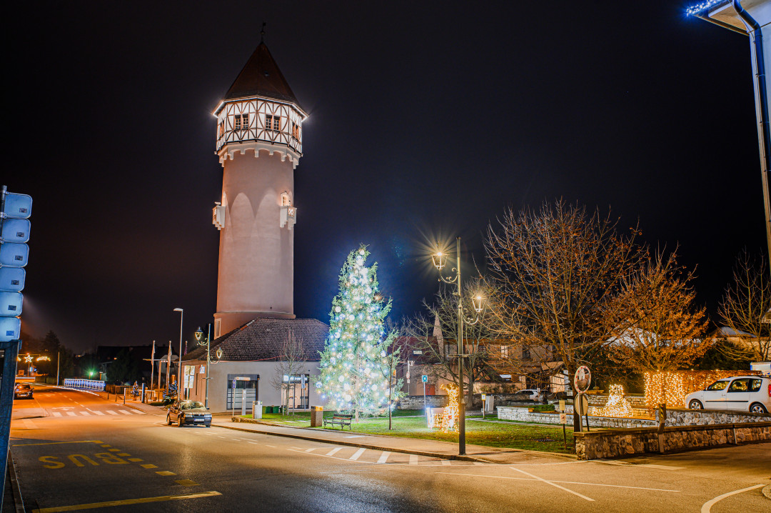 Večerni ogled vodovodnega stolpa z Josipino Hočevar