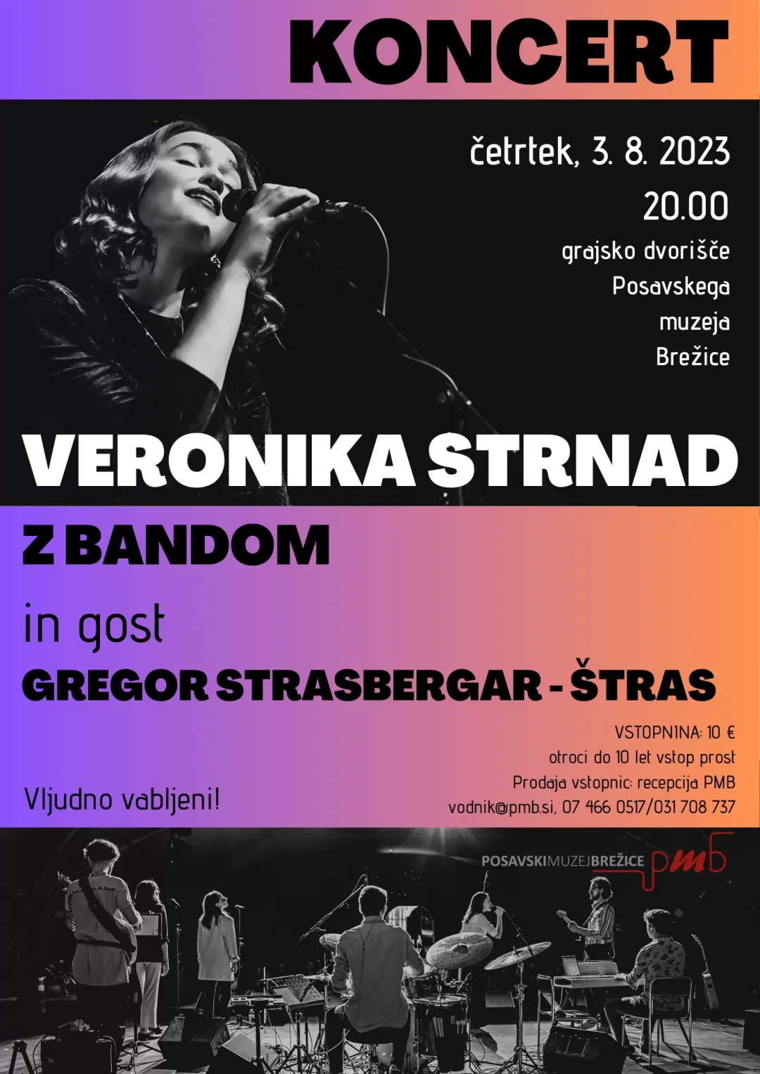 Veronika Strnad z bandom