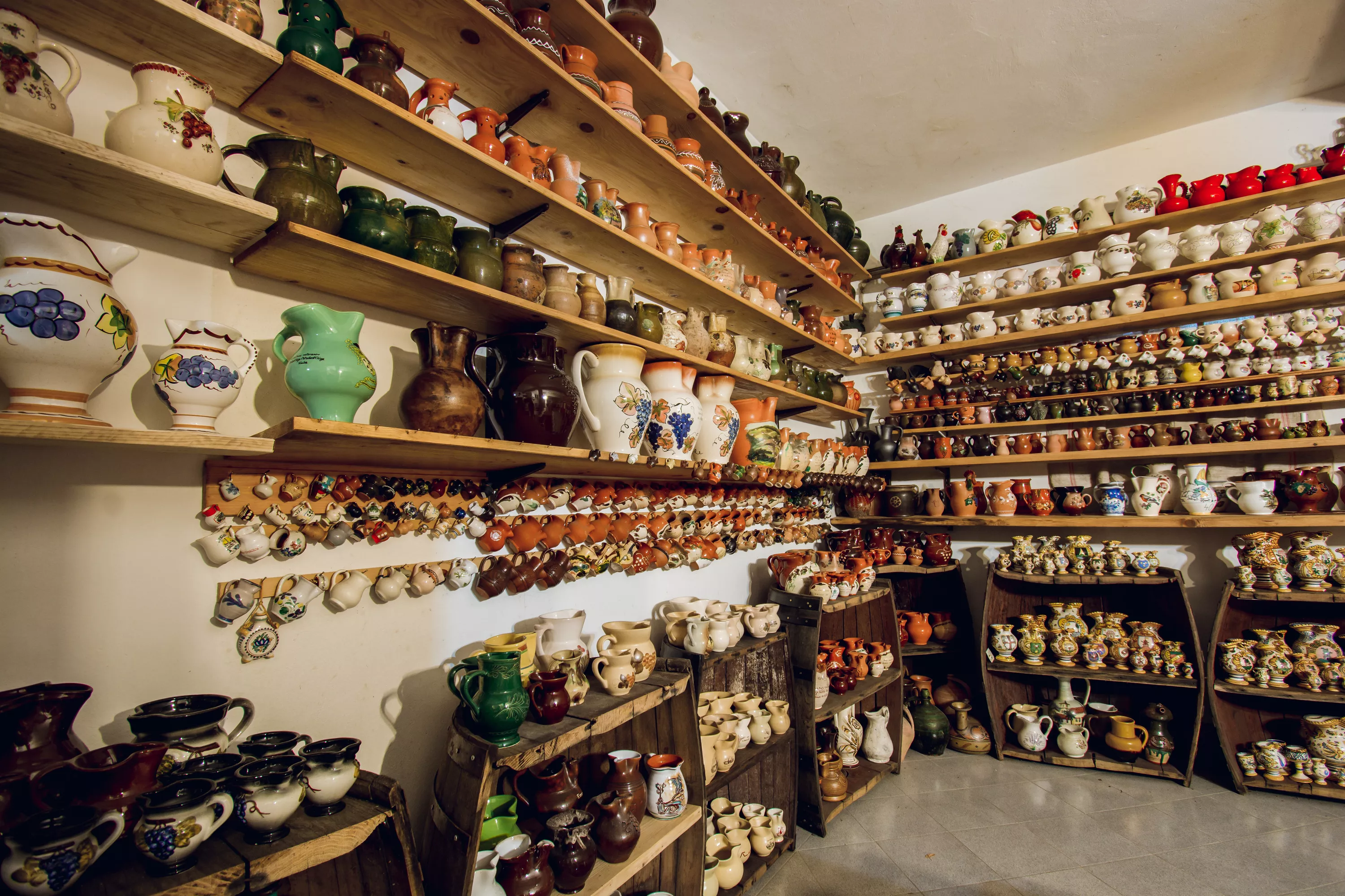 Zbirka majolik družine Babič