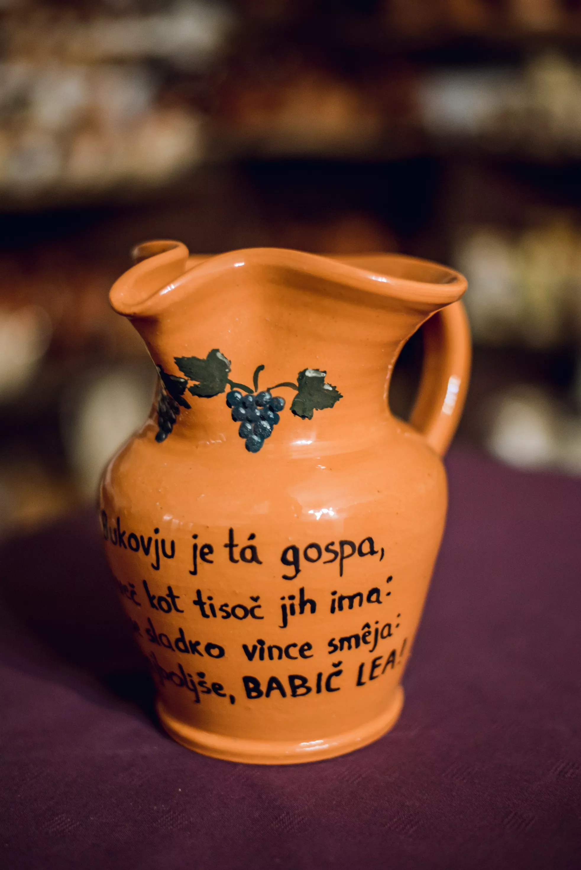 Zbirka majolik družine Babič