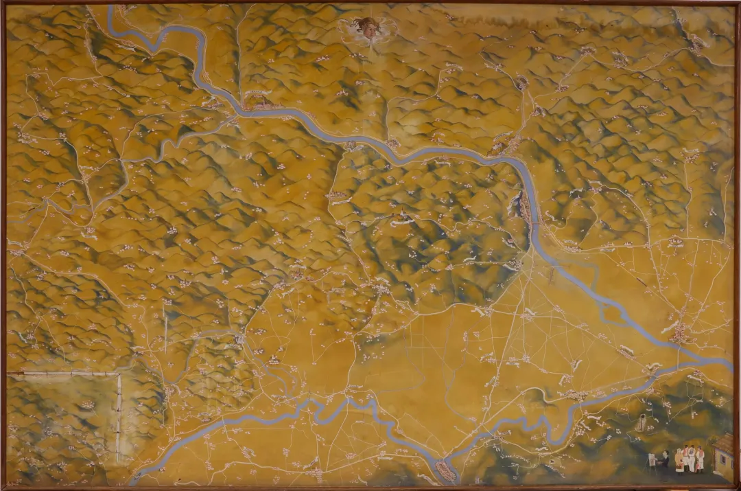 Zemljevid krškega okraja Franja Stiplovška, predstavitev restavratorskih posegov